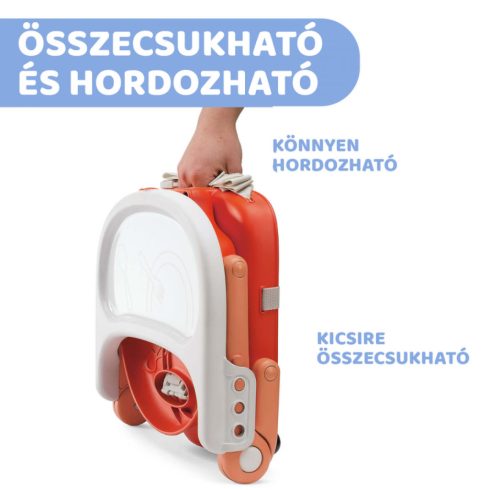 Chicco Pocket Snack székmagasító etetőszék - Poppy Red