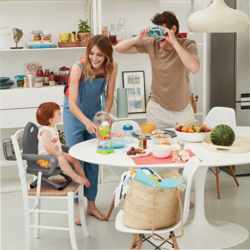 Chicco Pocket Snack székmagasító etetőszék - Poppy Red