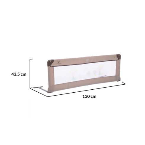 Cangaroo Bed rail leesésgátló 130x43,5 cm - beige