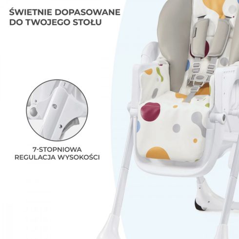 Kinderkraft Yummy multifunkciós etetőszék - multicolor