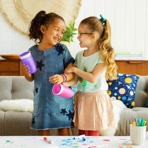 Munchkin Miracle 360 itatópohár 296ml - pink