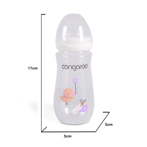 Cangaroo polipropilén cumisüveg 300ml - Birdy 