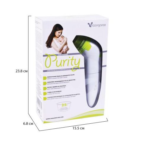 Cangaroo Purity elektromos orrszívó 3 szívóka
