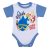Rövid ujjú baba body Cápás mintával f/kék (56) 