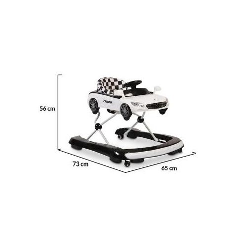 Moni Cabrio 2in1 bébikomp és járássegítő - fehér