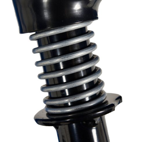 Moni Bullet műanyag szánkó, kormánykerékkel, húzható - Kék