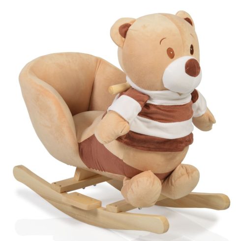 Moni Toys Hintázó maci 60 cm - barna 