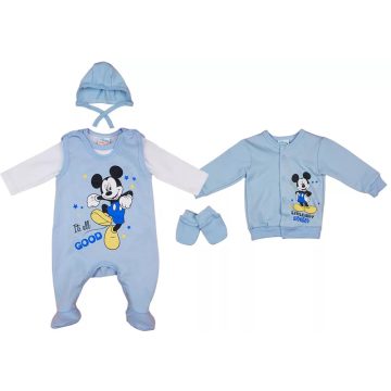 Disney Mickey 5 részes pamut baba szett (62)