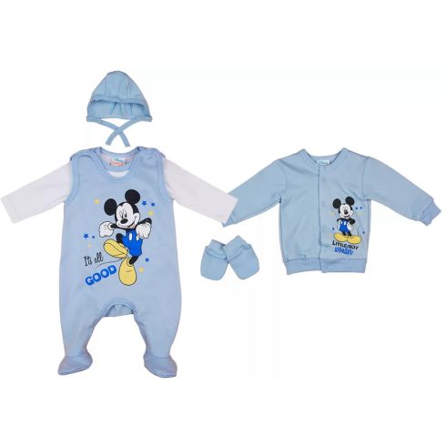 Disney Mickey 5 részes pamut baba szett (62)