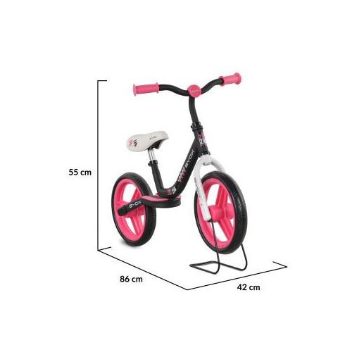 Moni Zig-Zag futóbicikli - pink