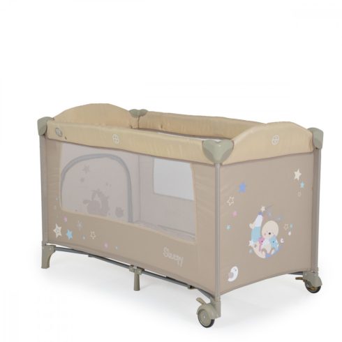 Moni Sleepy multifunkciós utazóágy - bézs