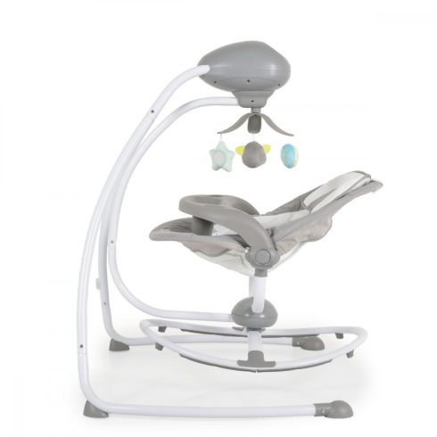 Cangaroo Woodsy 2in1 elektromos hinta és etetőszék - szürke