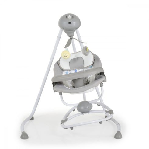 Cangaroo Woodsy 2in1 elektromos hinta és etetőszék - szürke