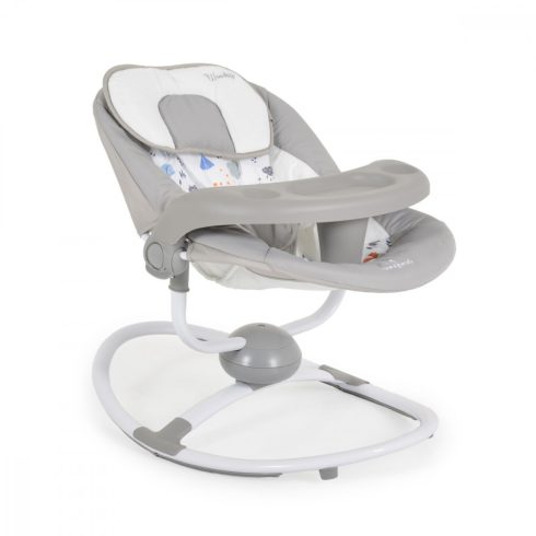 Cangaroo Woodsy 2in1 elektromos hinta és etetőszék - szürke