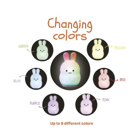 Zopa Szilikon LED lámpa M-es - Muffin