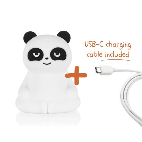 Zopa Szilikon LED lámpa M-es - Panda