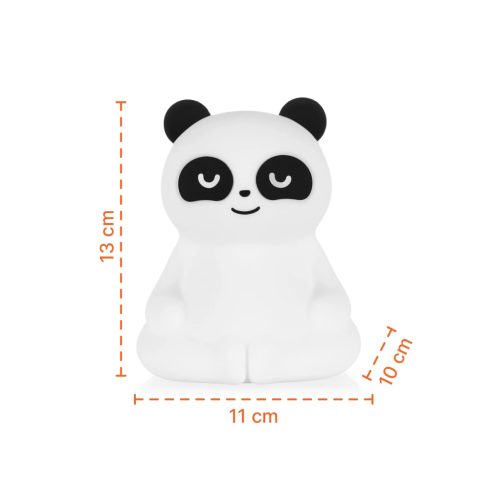 Zopa Szilikon LED lámpa M-es - Panda