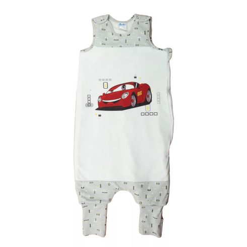 Ujjatlan tipegő hálózsák, Autós mintával - 3 TOG  (68-80) 