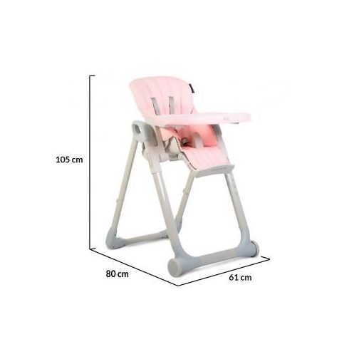 Cangaroo I Eat multifunkciós etetőszék - rózsaszín