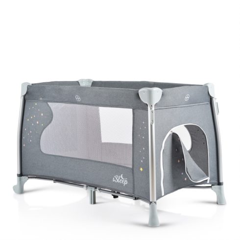 Cangaroo iSleep multifunkciós utazóágy kupolával - szürke 