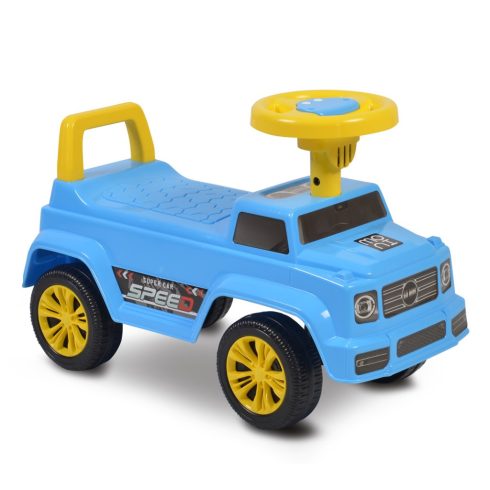 Moni Speed zenélős bébitaxi kék 18 hó+ 