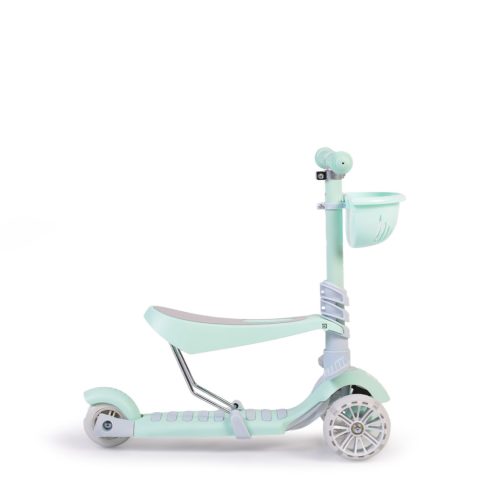 Moni Bubblegum 2IN1 ráülős roller - Zöld