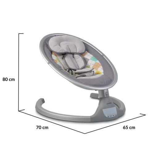 Cangaroo iSwing elektromos hinta és pihenőszék - v.szürke 