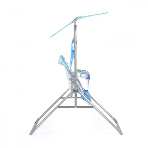 Moni Funny állványos gyermekhinta napfénytetővel - kék