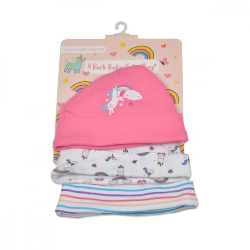 Cangaroo Kay pamut sapka 3db/cs lányos 56 -os