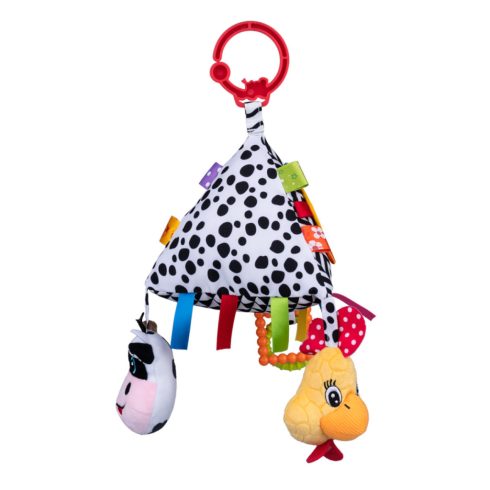 Bali Bazoo Kontrasztos piramis felakasztható bébijáték 0 hó+