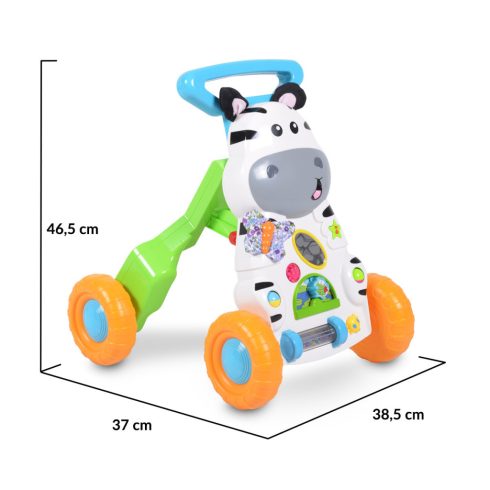 Moni  Push Walkr 2in1 járássegítő  Little Zebra