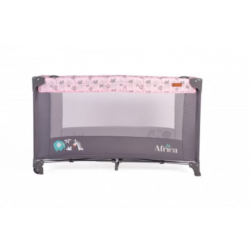 Cangaroo Africa 1 szintes utazóágy - rózsaszín