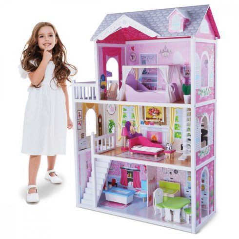 Moni Toys Aria babaház 123,5cmx84xcmx38 cm