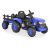 Moni Rancher elektromos traktor utánfutóval - Kék 