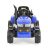 Moni Rancher elektromos traktor utánfutóval - Kék 