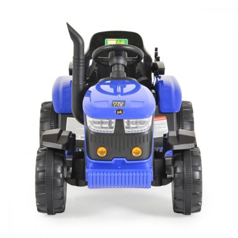 Moni Rancher elektromos traktor utánfutóval - Kék 
