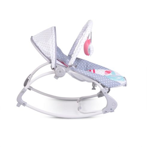 Moni Lovely Forest rezgő-zenélő pihenőszék - szürke 