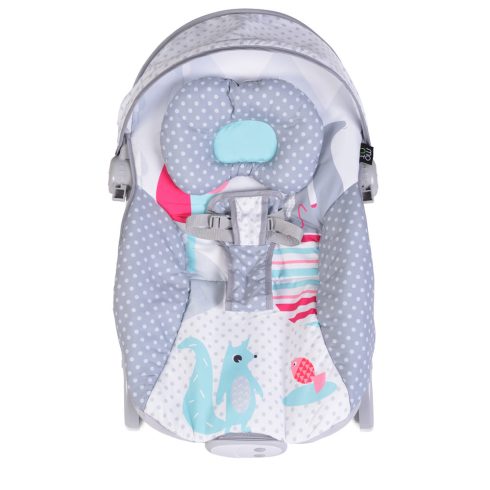 Moni Lovely Forest rezgő-zenélő pihenőszék - szürke 