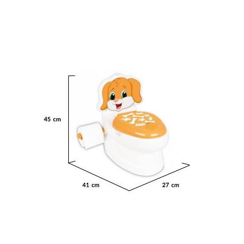 Cangaroo Pilsan bili és gyerek WC 2in1 öblítő hanggal - Kutya