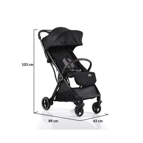 Cangaroo Easy Fold sport babakocsi - fekete