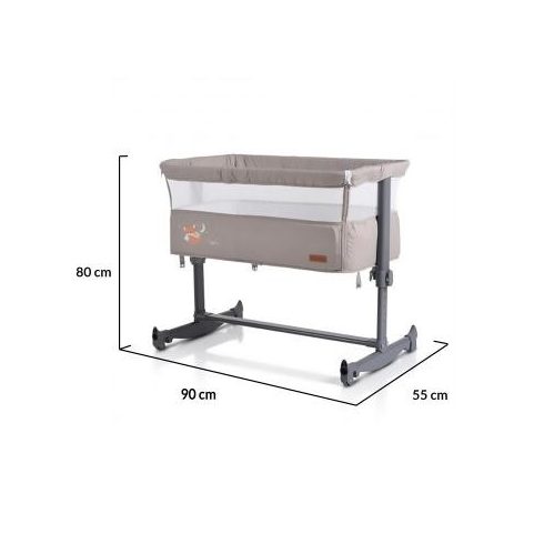 Cangaroo Always Together 2in1 Babaöböl és babaágy - bézs