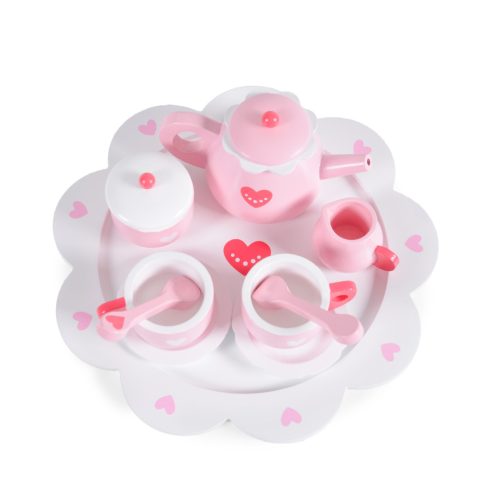 Moni Toys Fa játék teás készlet 12 db-os