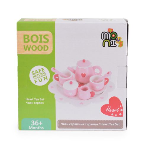 Moni Toys Fa játék teás készlet 12 db-os