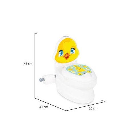 Cangaroo Pilsan bili és gyerek WC 2in1 öblítő hanggal - Elefánt