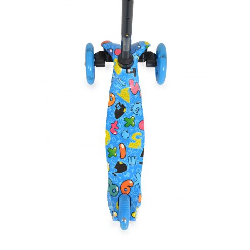 Moni Fidget 3 kerekű roller 3 év+ - kék