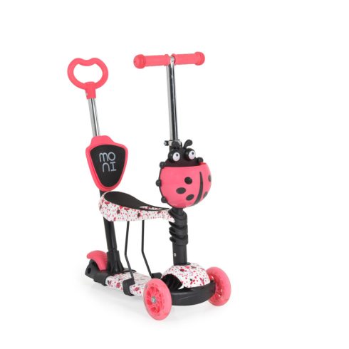 Moni Lollipop roller üléssel katicás piros