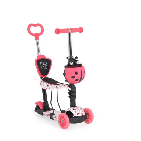 Moni Lollipop roller üléssel katicás piros