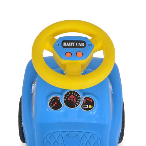 Moni Keep zenélős bébitaxi kék 24 hó+ 