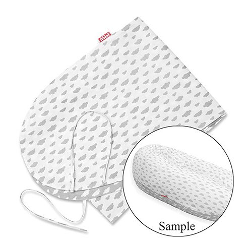 Scamp Formázható univerzális szoptatós párna pamut huzat - Little Clouds