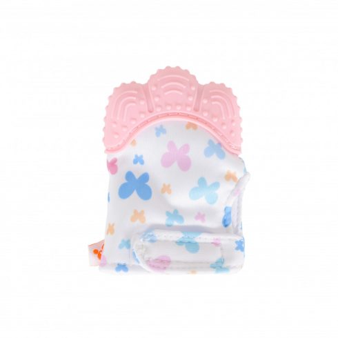 Cangaroo  Olive kesztyű rágóka - rózsaszín 